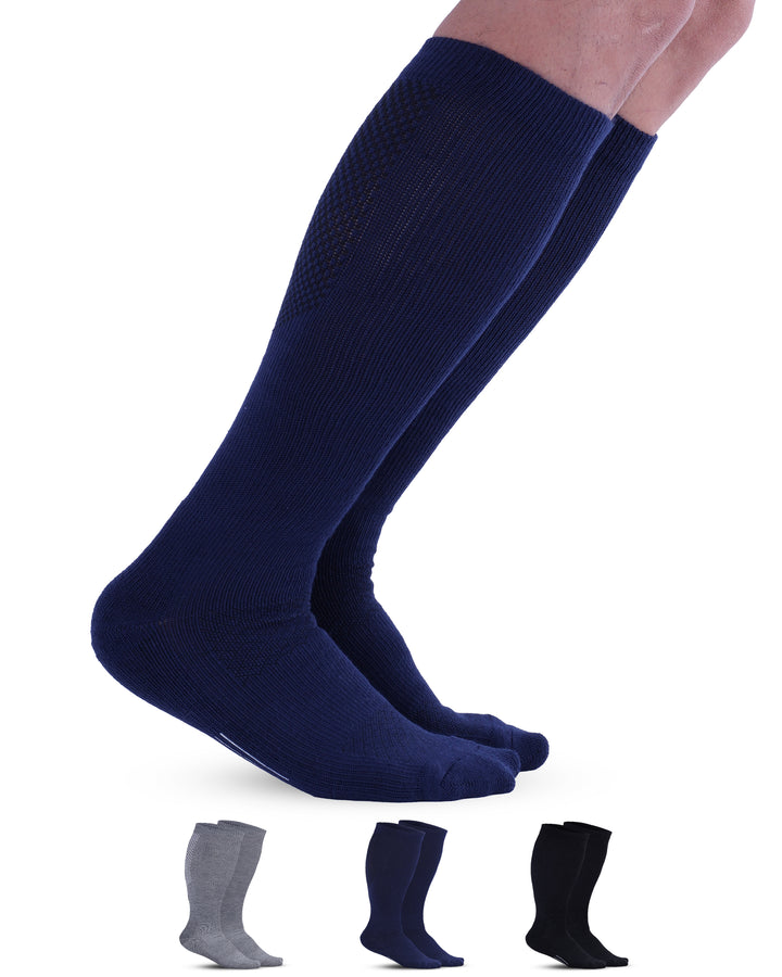 Pembrook Light Compression Socks for Men &amp; Women - 3 Pairs | 8-15 mmhg