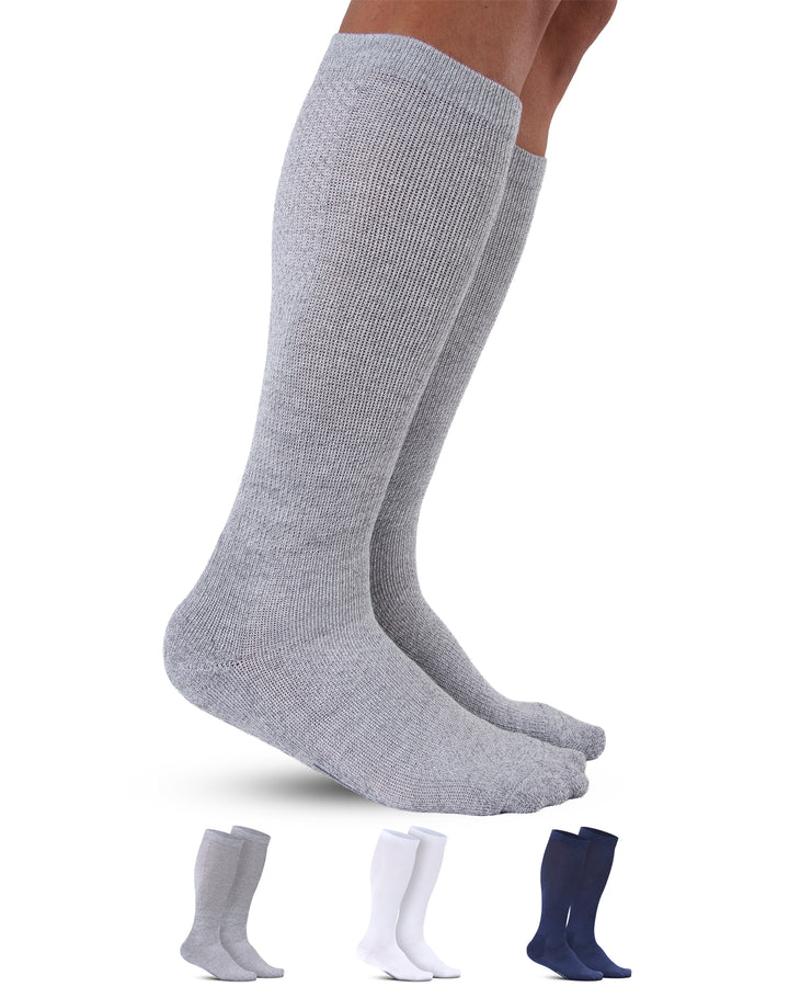 Pembrook Light Compression Socks for Men &amp; Women - 3 Pairs | 8-15 mmhg