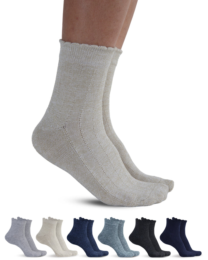 Gray sock with a row of six additional socks in various colors on a white background