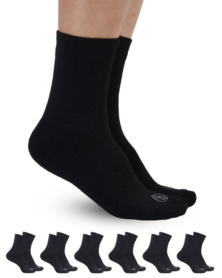 Pembrook Ankle Diabetic Socks for Women &amp; Men - 6 Pairs