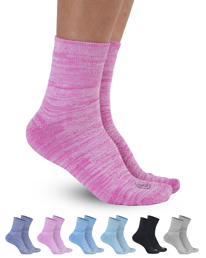 Pembrook Ankle Diabetic Socks for Women &amp; Men - 6 Pairs